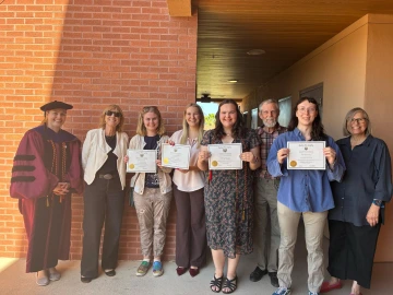 Students inducted into Delta Phi Alpha | German Studies | Department of